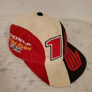 Vintage Jeremy McGrath Fox Racing Honda #1 Hat